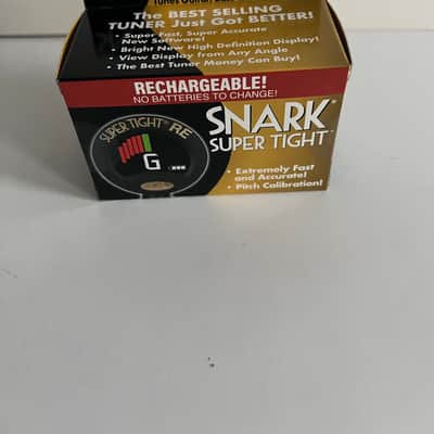 Snark ST-8 Super Tight Clip On Tuner Black No Battery Rechargeable Guitar/ Bass / All Instruments image 12
