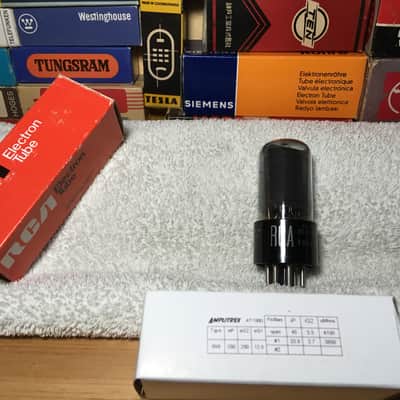 1 x NOS RCA 6V6GT Power/Output Tube ~ Grail Preamp Upgrade ~ Amplitrex Digitally Tested ~ Vintage HiFi Audio Smooth Warmth Balanced Stage Rich Harmonics image 4