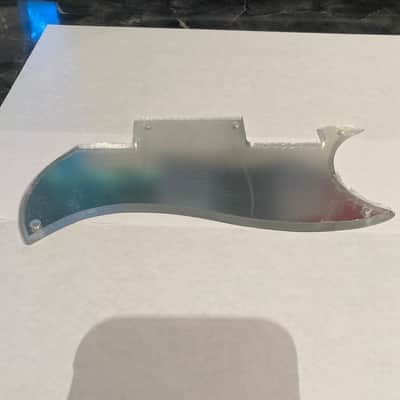 WD Pickguard for Epiphone SG Special VE Chrome Mirror Acrylic image 7