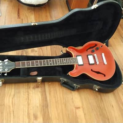 Hamer USA Newport Pro 2000/2001 Orange Sparkle Translucent OSHC SD Seth Lover Pups image 1
