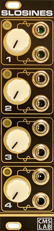FEEDBACK SLOSINES QUAD ANALOG LFO : BRAND NEW :  [DETROIT MODULAR] image 1