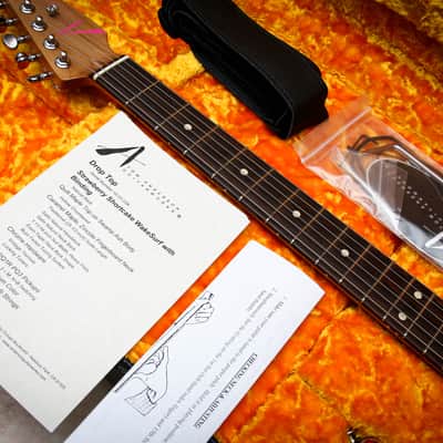 TOM ANDERSON USA Drop Top Hollow Quilt Wakesurf " Strawberry Shortcake + Ziricote" (2023) image 3