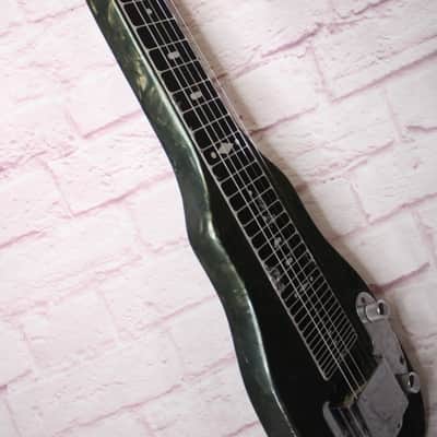 Vintage 1952 Fender Champion Lap Steel - Rare Blue - Early Leo Fender Ash w/ Tele Pickup ! image 10