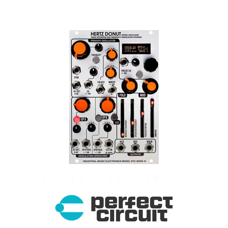Industrial Music Electronics Hertz Donut MKIII Digital FM Oscillator image 1