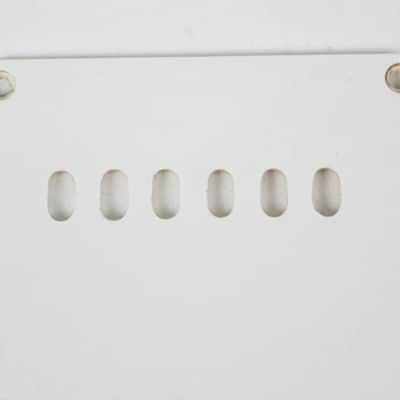 1989 Vintage Squier Fender Stratocaster Tremolo White Back COVER USA Strat 1980s image 2