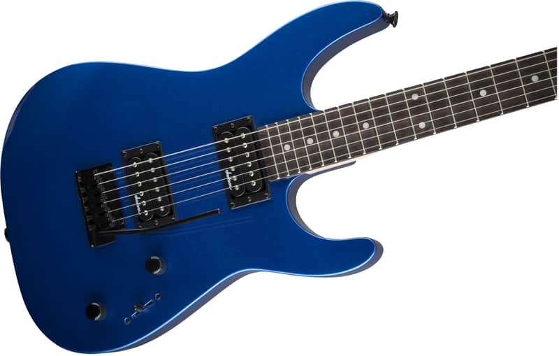 Jackson JS Series JS11 Dinky with Amaranth Fretboard Metallic Blue image 1