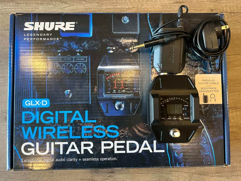 SHURE GLXD16 ワイヤレス Shure GLXD16 Digital Wireless Guitar Pedal System | Sweetwater