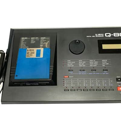 Kawai Q-80 1988 Black Digital Midi Sequencer / Fast Shipping