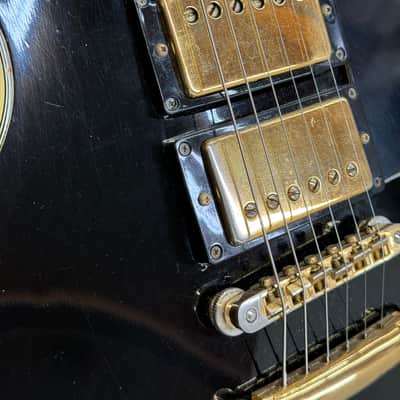 Gibson 35th Anniversary Les Paul Custom 1989 3 Pickup Owned By Mark Reale Black - Ebony image 12