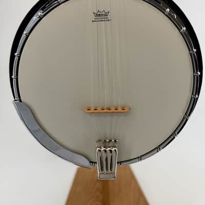 1970s GTR Hearts and Flowers 5-String Banjo Iida-Made Rare Natural w/ Case image 7