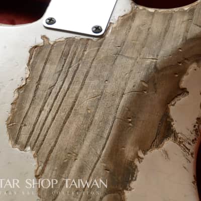 Fender Custom Shop John Cruz 1955 Hardtail Stratocaster Heavy Relic-White Blonde image 21