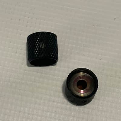 2000's Japan Jackson DXMGT Dinky Guitar Black Dome Metal Volume Set Screw Knob Set image 3