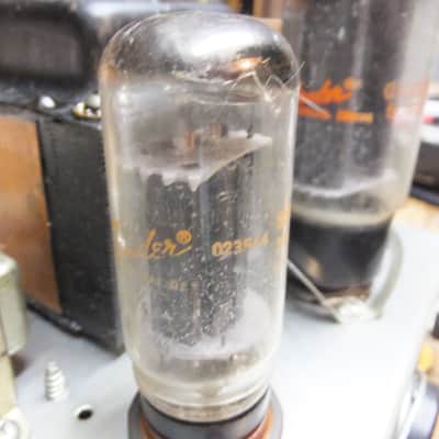 Fender Deluxe Reverb 1982 blackface factory hand wired  22-Watt 1x12" image 21