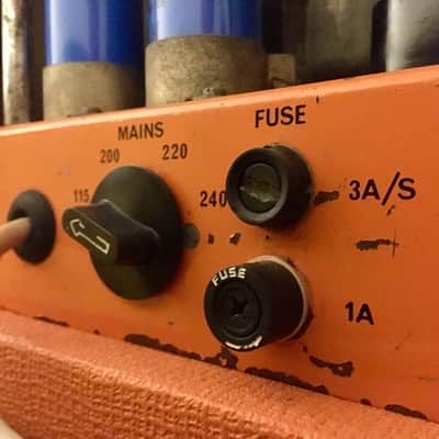 Orange SL-120 slave amplifier (or-120) original vintage uk matamp c 1970s Plexi image 7