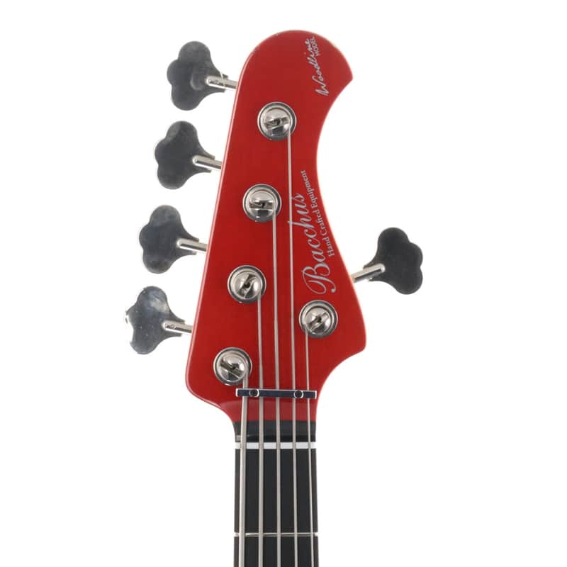 Bacchus 5弦ベースWL-534S ASH SeeThrough Red Bacchus WL-534S ASH See-Through Red [G26730] (06/16) | Reverb Greece