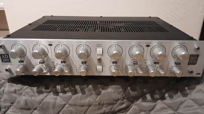 Avalon AD2055 Dual Mono Parametric EQ 2010s - Silver image 1