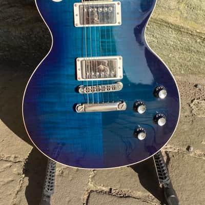 Gibson Les Paul Standard 2005, midnight manhattan burst Limited Issue Blue burst image 9