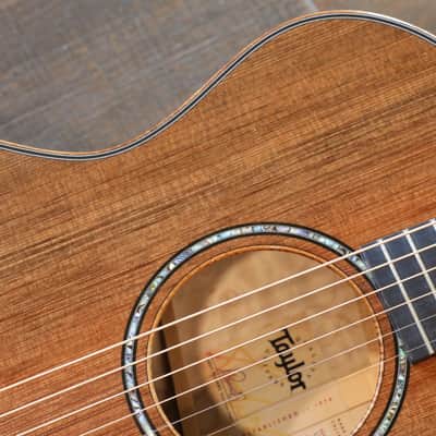 Unplayed! 2020 Taylor Custom Grand Auditorium Sinker Redwood Quilted Maple NAMM + OHSC image 7