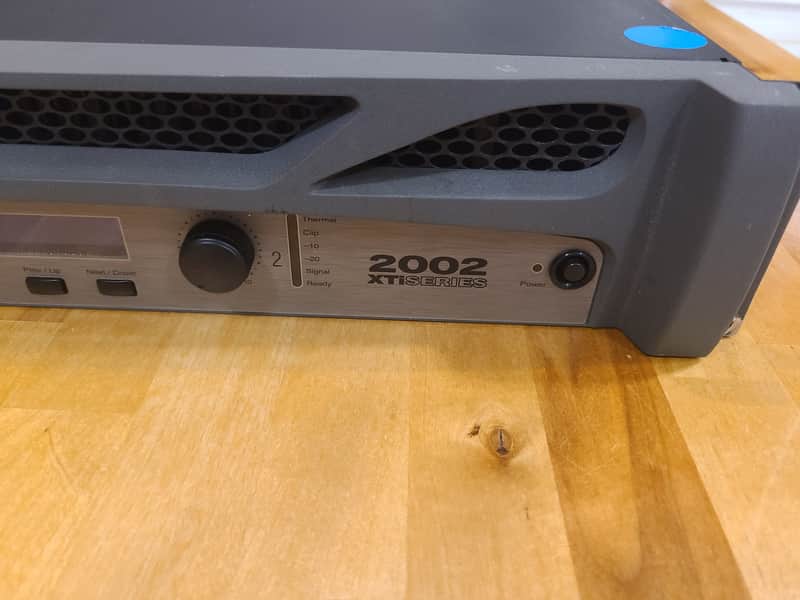 Crown XTI 2002 2-Channel 2000w Power Amplifier 2010s - Silver image 1