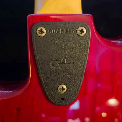 G&L S-500 US made 1995 - Transparent Red image 9