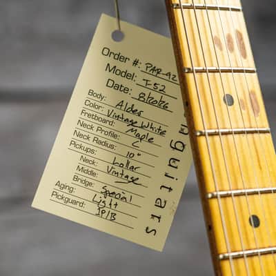 Nash T-52 - Vintage White, Light Aged image 11