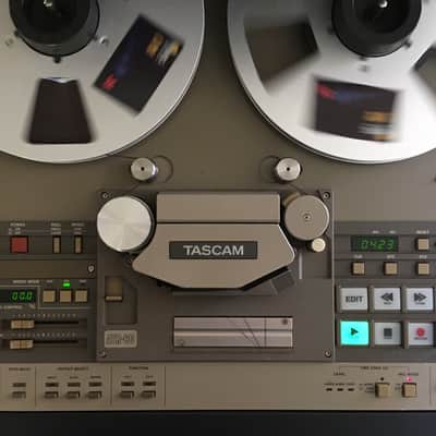 TASCAM Professional TASCAM ATR-60, on trolley, with bridge, quarter inch, two track, two channels 90s image 14