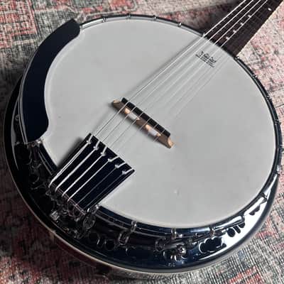 Fender Rustler 6-String Resonator Banjo Sunburst W/ Case image 3
