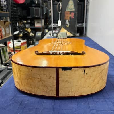Vintage R Wilkinson Custom Made 12-String Classical Baroque Guitar with Case Made for Rod Stucky image 22