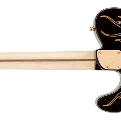 FENDER - James Burton Telecaster  Maple Fingerboard  Blue Paisley Flames - 0108602888 image 2