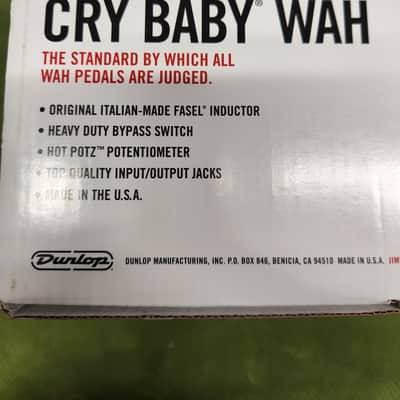 Dunlop GCB95 Cry Baby Standard Wah 1982 - Present - Black image 10