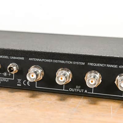 Shure UA844SWB Antenna Distribution System - 470-952 MHz (NO PSU) CG012G6 image 10