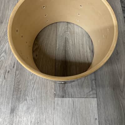 TAMA Silverstar Tom Drum Shell 10”x8” Bare Wood Project #OI51 image 3