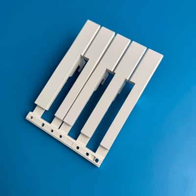 CASIO WK-1630 WK-3000 Keyboard Part: White Keys RIGHT 5-Key Set [High G] image 4