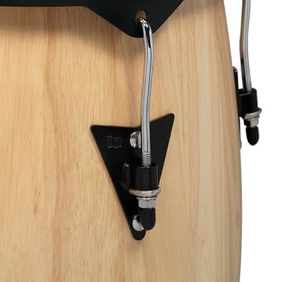 LATIN PERCUSSION LP646NY-AW CITY 10-11 SET OAK NAT BLACK W/DBL STD image 5