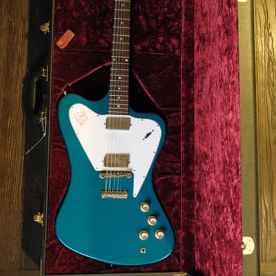 Used Gibson Custom Shop 1965 Non-Reverse Firebird XII - Biscay Aqua w/OHSC image 18