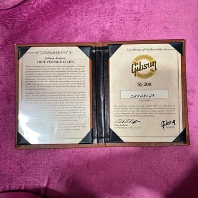 Gibson SJ-200 True Vintage - Natural - 02528028 - PLEK'd image 12