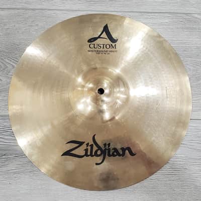 Zildjian 14" A Custom Mastersound Hi-Hat Cymbals (Pair) (Mint!) image 3