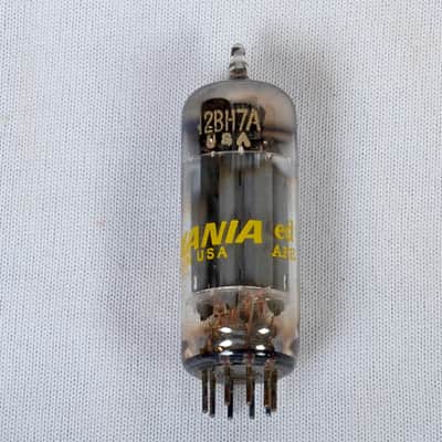 NOS Sylvania 12BH7A Tube – USA Made – Tests Good image 3