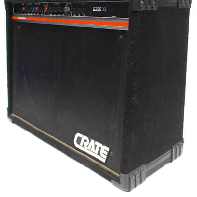 Crate G260 XL 2 x 12 2 Channel Solid State Guitar Combo Amplifier with Reverb image 5