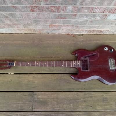 Vintage Circa 1972 Gibson EB-0 Bass Guitar Husk Project! Old Wood, Wiring Harness! image 2
