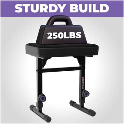 Liquid Stands Adjustable Piano Bench Stool with Black Padded Cushion for Musicians (Mesh Fabric) image 3