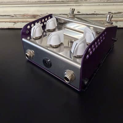ThorpyFX The Dane Peter Honore Signature Overdrive / Boost 2010s - Silver / Purple image 4