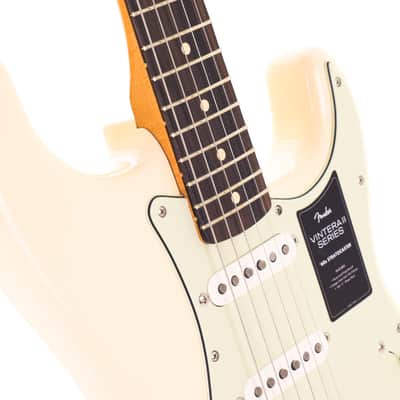 Fender Vintera II '60s Stratocaster with Rosewood Fretboard 2026 Olympic White 2501gr image 8