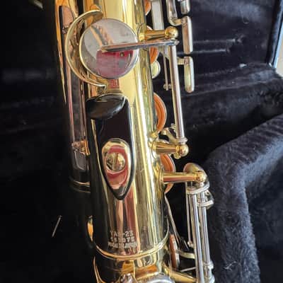 ALTO SAXOPHONE Yamaha YAS - 23 Yellow Brass wi/Nickel-Plated Keys image 10