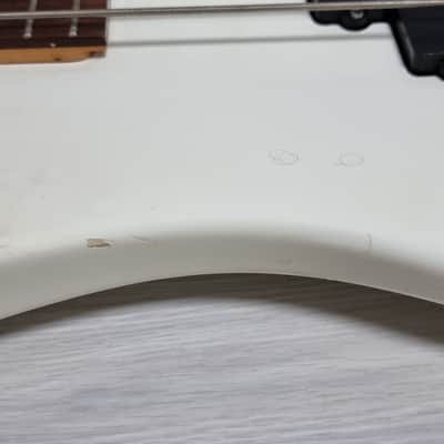 Fernandes PJ-60 Active bass 1980s White active japan made +Really good sound FGI technology -110$ image 14