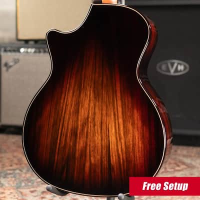 Taylor (1 of 42) Builder's Edition 814ce LTD Grand Auditorium Acoustic/Electric Guitar - Macassar Ebony with Hardshell Case image 2