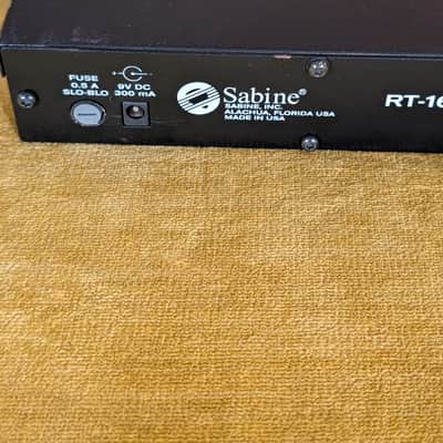 Sabine RT-1601 Rack Mountable Tuner image 7