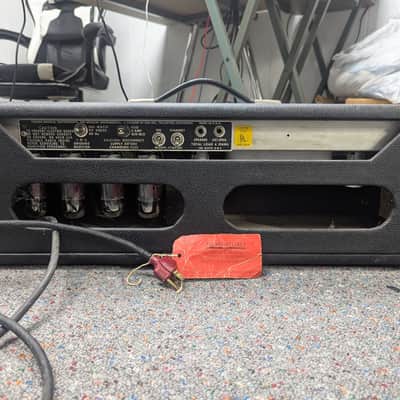Fender Bassman 100 2-Channel 100-Watt Guitar Amp Head 1974 - Silverface image 4