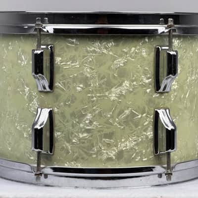Rogers 20/12/14/16/5x14" Cleveland-Era Holiday Drum Set - White Marine Pearl image 10
