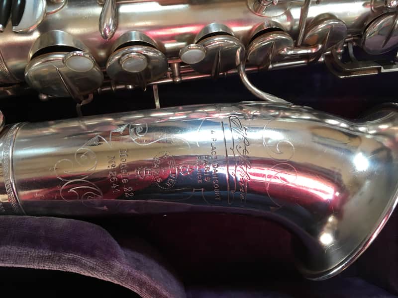 Selmer Model 22 Alto Sax Excellant Restoration 1922 Original Silver Plated 15%Sale image 1